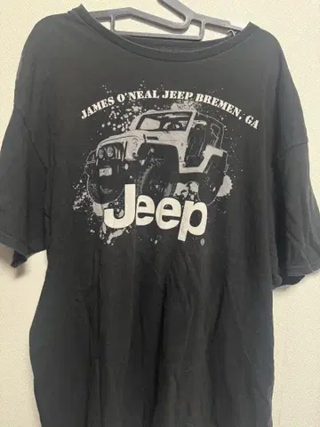 Jeep 티셔츠 블랙 JAMES O'NEAL