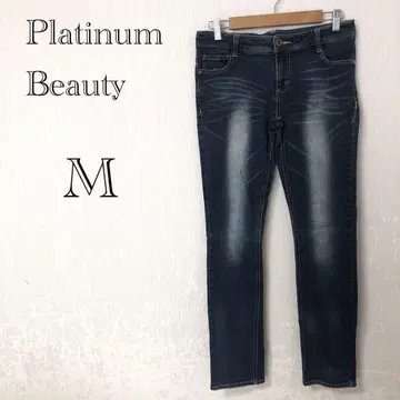 Platinum Beauty 데님 팬츠 [M] 청바지 스트레이트
