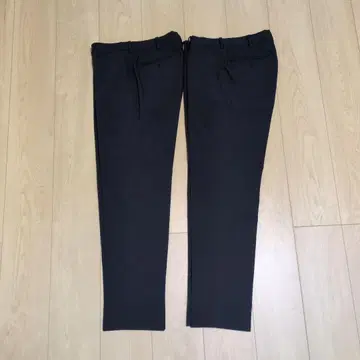 유니클로 감동 팬츠 블랙 허리 76cm 길이 73cm