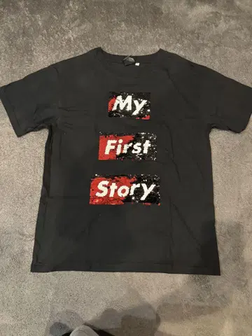 My First Story 티셔츠 블랙