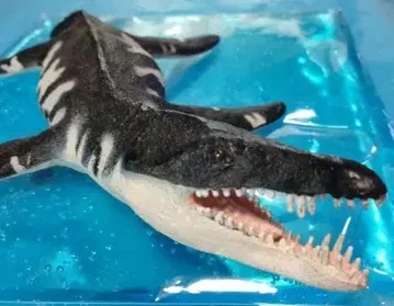 Safari 리오프레우로돈 피규어 공룡 해룡 길이 약 17.5cm