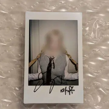 tripleS assemble25 사인 포함 폴라로이드 마유