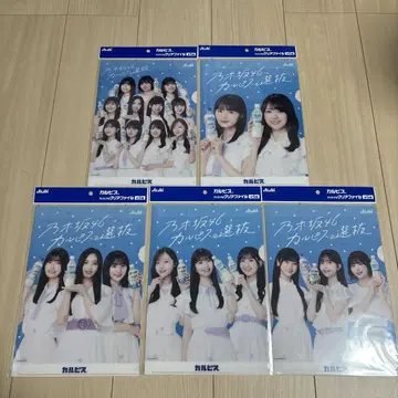 노기자카46 카르피스 선발 오리지널 클리어 파일 5종 컴프