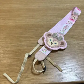 홍콩 디즈니랜드 한정판 셰리 메이 포켓 부착 카메라 스트랩