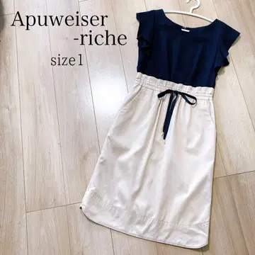 Apuweiser-riche 블라우스 도킹 원피스
