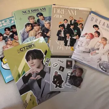 NCT DREAM japan 뉴스레터 제노 세트 트레이딩 카드 스티커