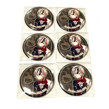 악마 집사와 검은 고양이 아쿠네코 산리오 캔뱃지 베리안