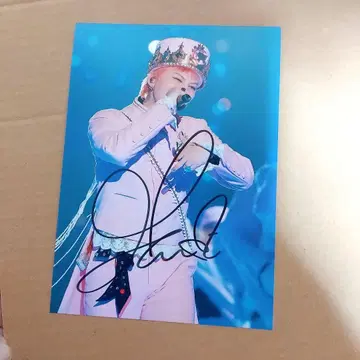 BIGBANG 빅뱅 지드래곤 지용 GD 자필 G-DRAGON