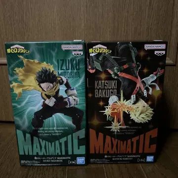 MAXIMATIC 미도리야 이즈쿠 & 바쿠고 카츠키 피규어