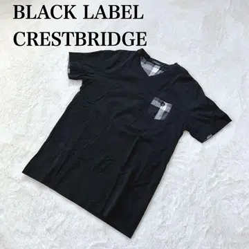BLACK LABEL CRESTBRIDGE V넥 티셔츠 가슴 포켓
