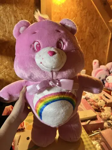 Care Bears 핑크 봉제 인형