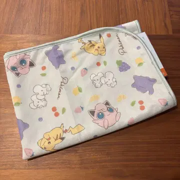 포켓몬 냉감 케트 무릎 담요 담요 후르츠 올 패턴 소형