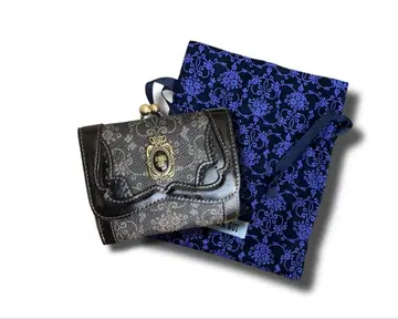 ANNA SUI 안나수이 리블 접이식 지갑 가마구치