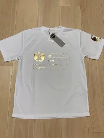 새상품 FINAL HOME 파이널 홈 골드 프린트 T