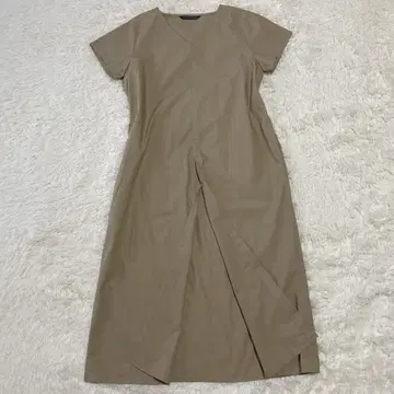 미즈이로 인드 mizuiroind 원피스 맥시 길이 베이지 프리