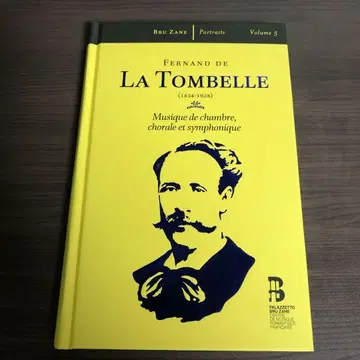 Fernand de La Tombelle 음악 연구서 CD 포함 외국도서