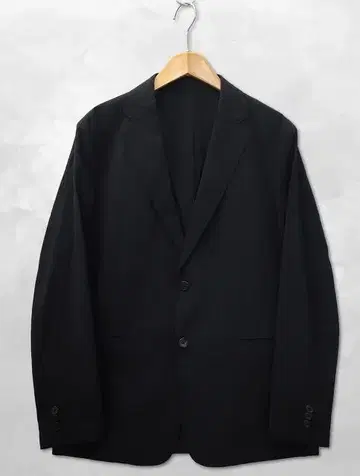 띠어리 시어서커 2B 테일러드 자켓 40(L) BLACK