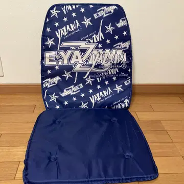 야자와 에이요시 E.YAZAWA 별 패턴 시트 커버 로고프데 네이비