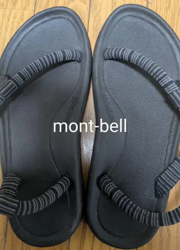 mont-bell 컴포트 샌들 블랙 M 사이즈