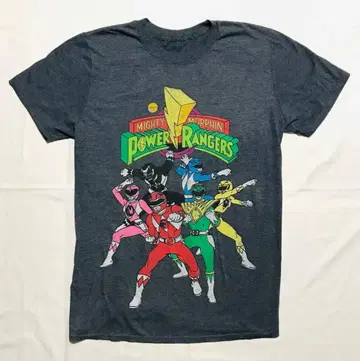 파워 레인저 티셔츠 S POWER RANGERS 특촬물 전대물