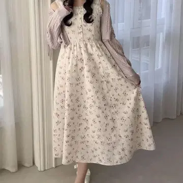 evelyn 꽃무늬 레이스 op