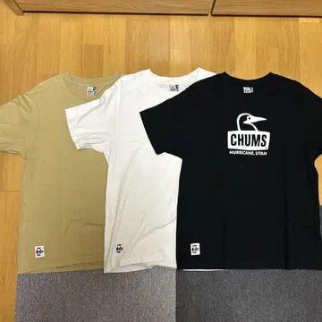 CHUMS 티셔츠 3장 세트 S 사이즈