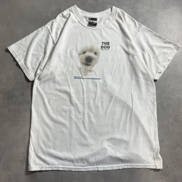 90s USA제 The DOG 개 개 애니멀 빈티지 티셔츠