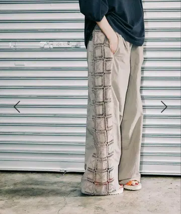 사이드 레이스 이지 팬츠 nikoand