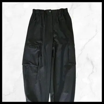 90's 빈티지 광택 카고 조거 팬츠