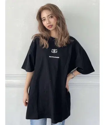 GYDA Symmetry BIG 티셔츠 블랙