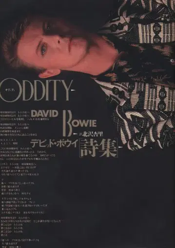 데이비드 보위 시집 David Bowie 오디티
