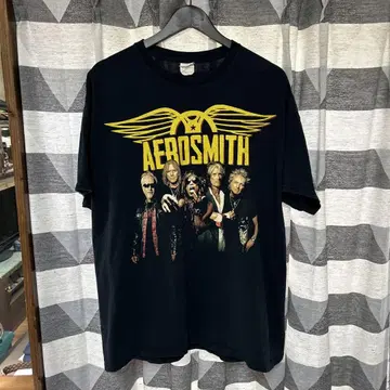 GILDAN 길단 AEROSMITH 에어로스미스 티셔츠 블랙 XL