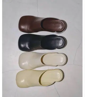 todayful Chunky Heel Sabot 버건디 38