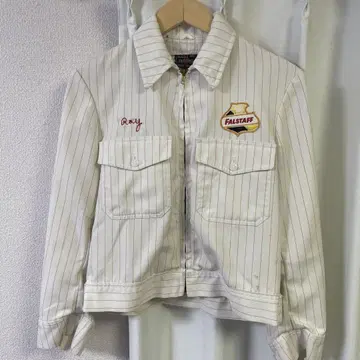 HART UNIFORMS 스트라이프 자켓  짧은 자켓