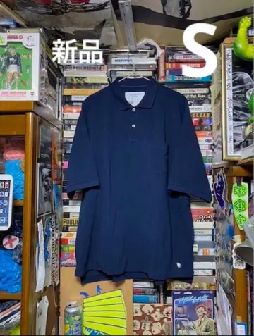 새상품 S 사이즈 SSZ BILL POLO SHIRT 피케 셔츠 네이비