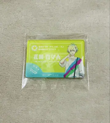 아이돌 마스터 SideM 카레 빵 혜택 아크릴 네임 배지 하나조노 모모토
