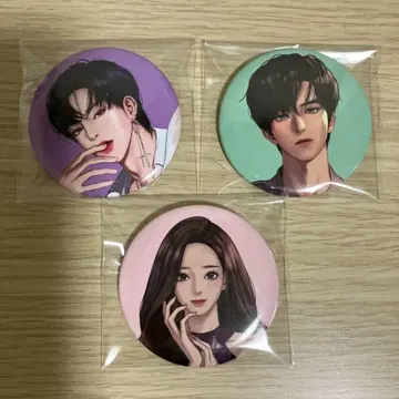 여신 강림 캔뱃지