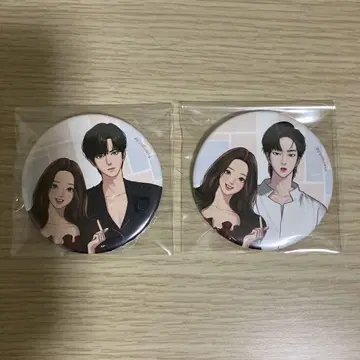 여신 강림 캔뱃지