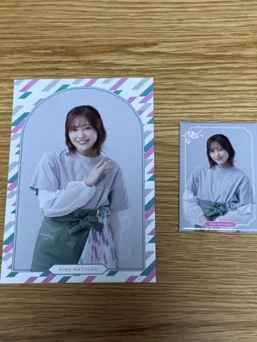 사쿠라자카46 CAFE 2025 랜덤 캔 마그넷 마츠다 리나 랜덤 엽서