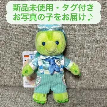 도쿄디즈니씨 컬러풀 해피니스 오르멜 봉제 인형 배지
