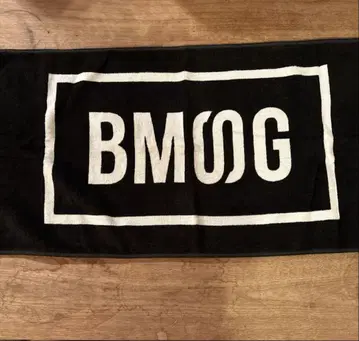 BMSG 로고 타월 블랙 화이트