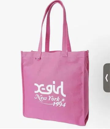 X-girl 토트백 NEW YORK CANVAS TOTE BAG