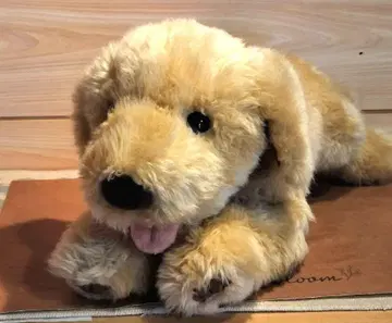 요시토쿠 골든 리트리버 개 봉제 인형 리얼 강아지