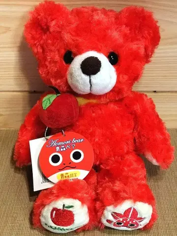 지역 특산품 베어 아오모리 사과 베어 봉제 인형