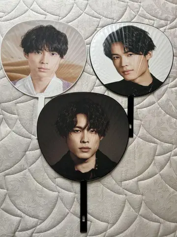 마쓰무라 호쿠토 부채 3개 세트