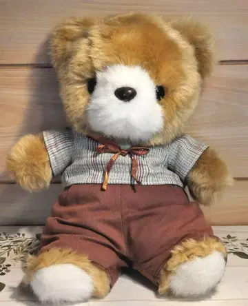 퍼스트사 FIRST 쇼와 레트로 봉제 인형 곰 테디