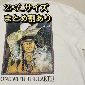 ONE WITH THE EARTH 90s 오가닉 코튼 카피라이트