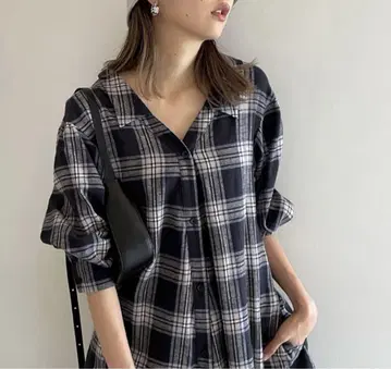 snidel SNIDEL 스나이델 23SS 디자인 체크 원피스