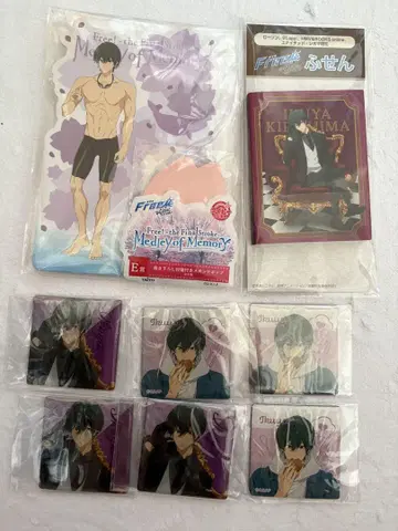 Free! FS 오동나무 이쿠야 로손 마그넷 스티커 복권