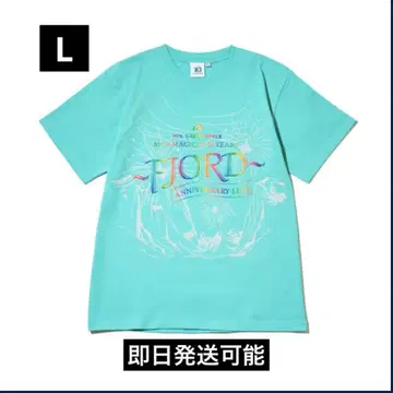 Mrs. GREEN APPLE 피요르드 구김 T셔츠 그린